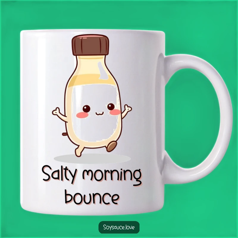Funny Kawaii Soy Sauce Hop Mug - Hop into Fun Gift!