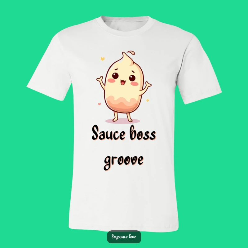 Funny Kawaii Soy Sauce T-Shirt - Silly Jig Dance Humor Gift